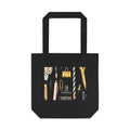 Desk Tools Pattern Scaled Tote Bag