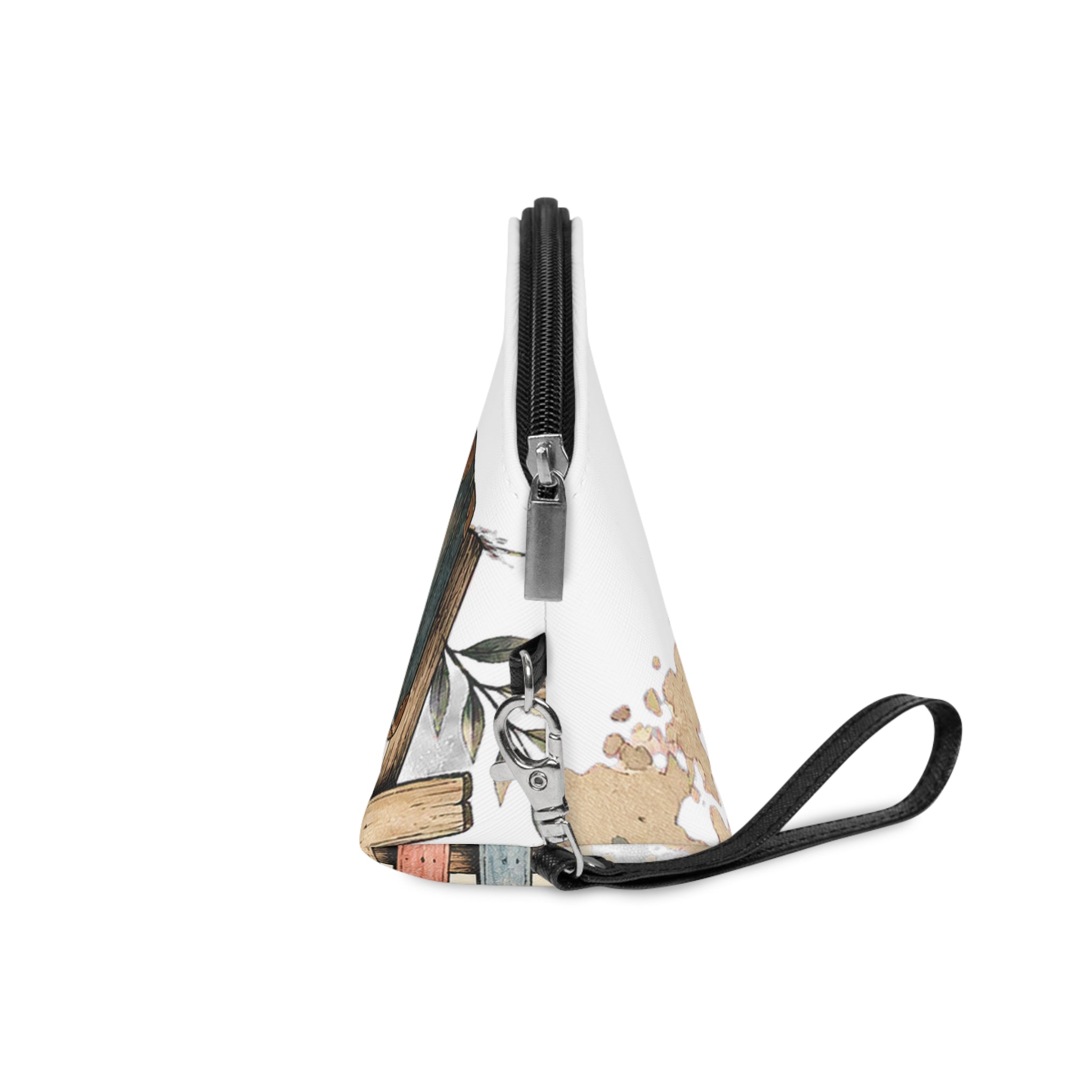 Carry Pouch Typography Zipper Pouch