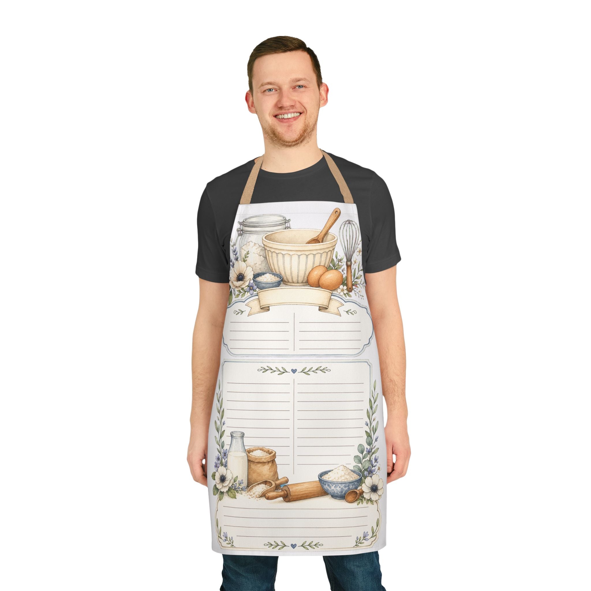 Recipe-Form Typography Apron