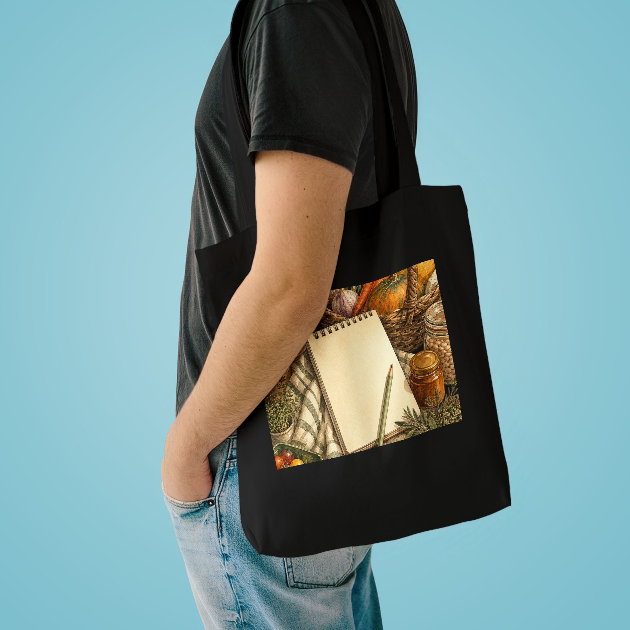 Market List Cotton Tote