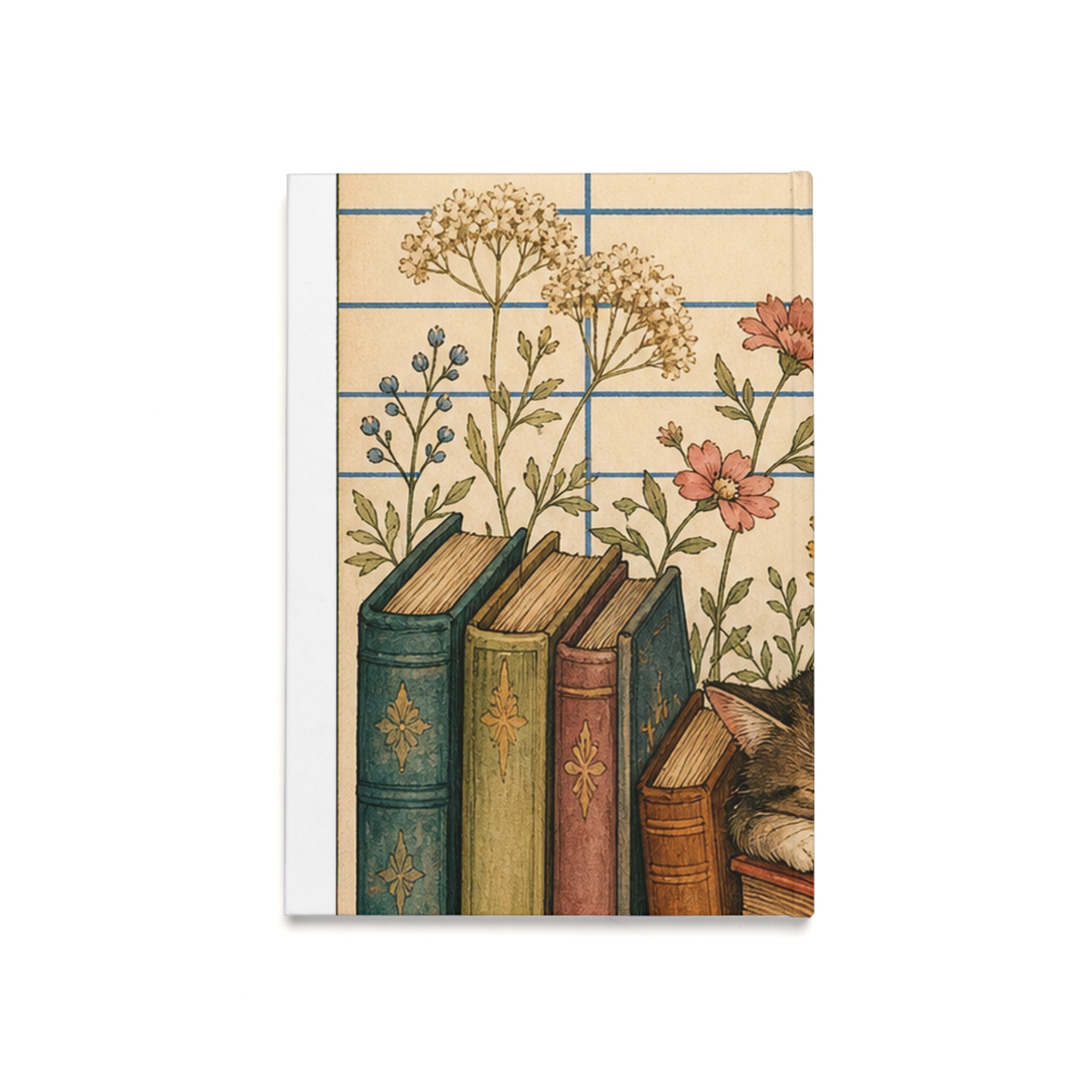 Library Card Cover Journal
