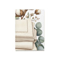 Clean Linen-Texture Desk Journal